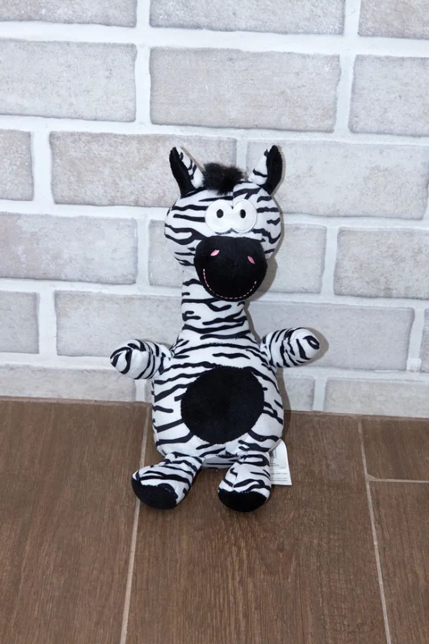 Pelúcia Zebra BR Machine