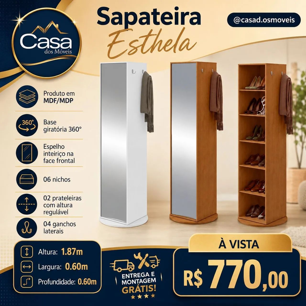 Sapateira Esthela 