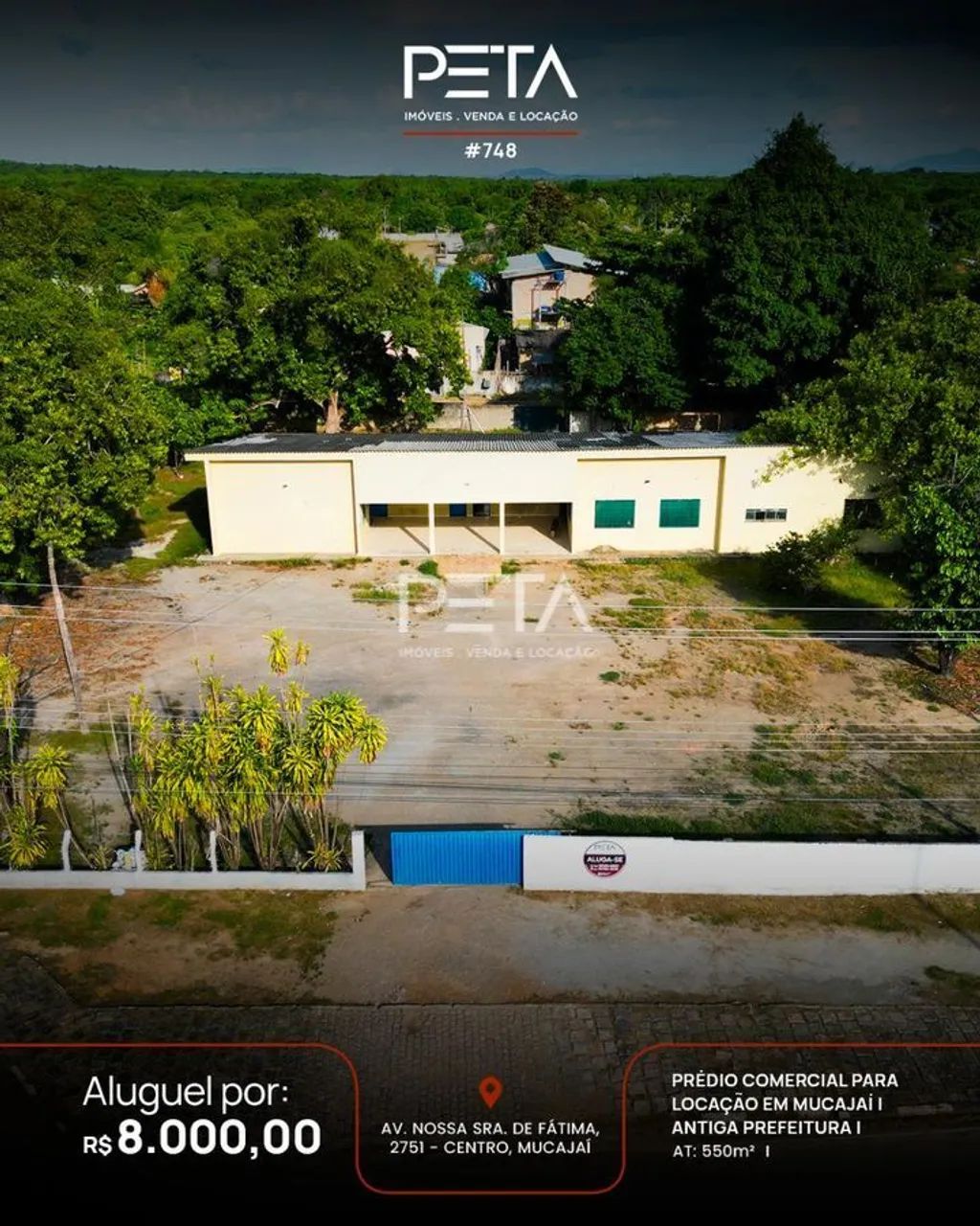Comercial para Locação - Mucajaí