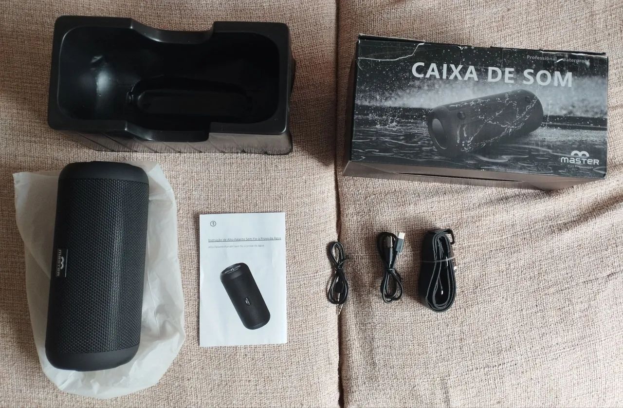 Caixa de Som Bluetooth Nova Resistente a água 
