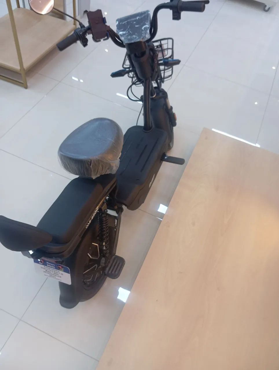 Scooter elétrica M1 TANK.  E 600W - Foto 3