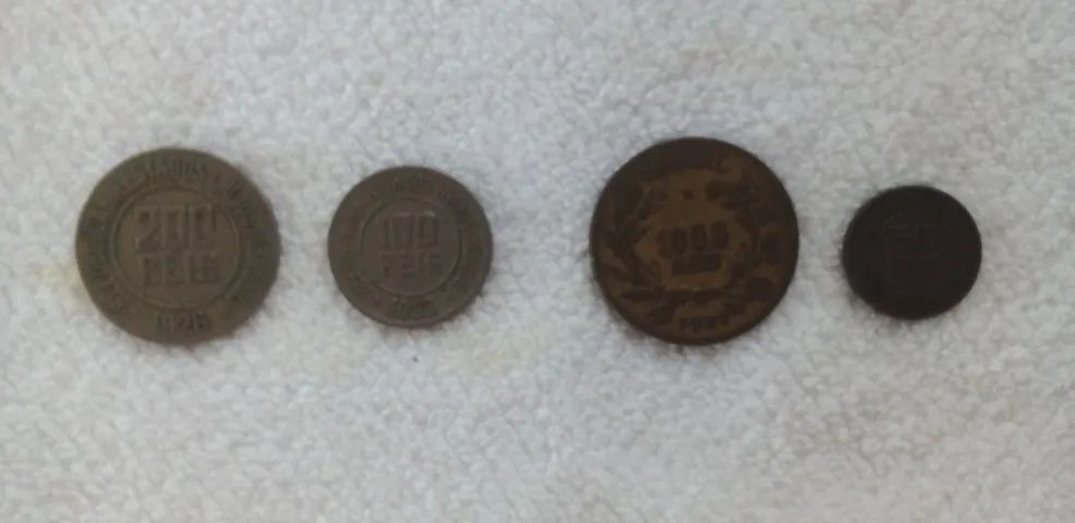 Moedas nacionais antigas, RÉIS. 