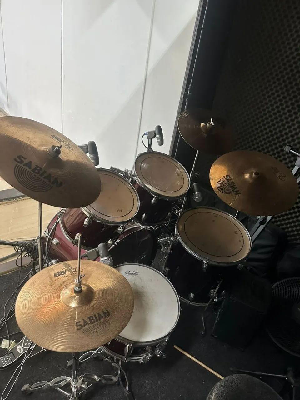 Bateria completa com ótima qualidade