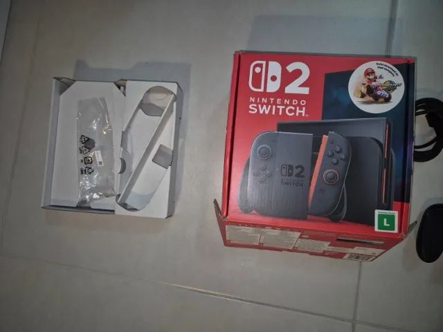 Nintendo switch 2 com controle pro e 1 jogo - Foto 2