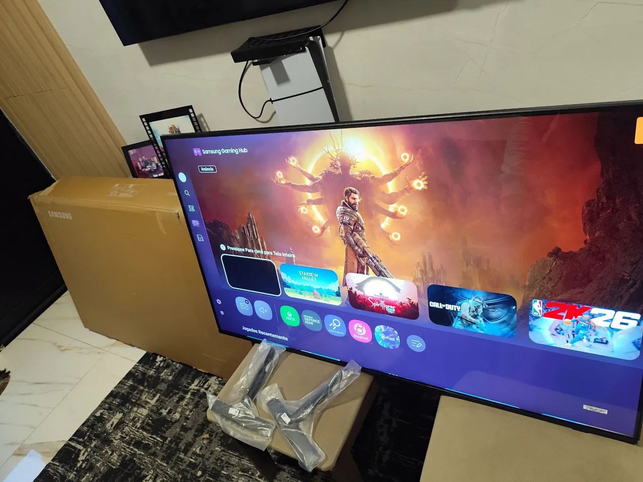 Tv Samsung crystal Smart 4k 50 polegadas 
