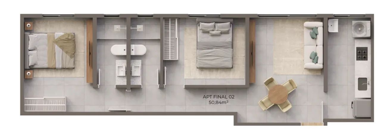 Apartamento no Aero Clube - Foto 2