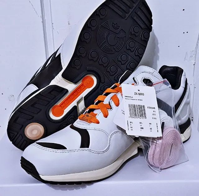 Tenis Adidas Juventus FC ZX 6000 Branco 40 BR CR7 Raro - Calçados