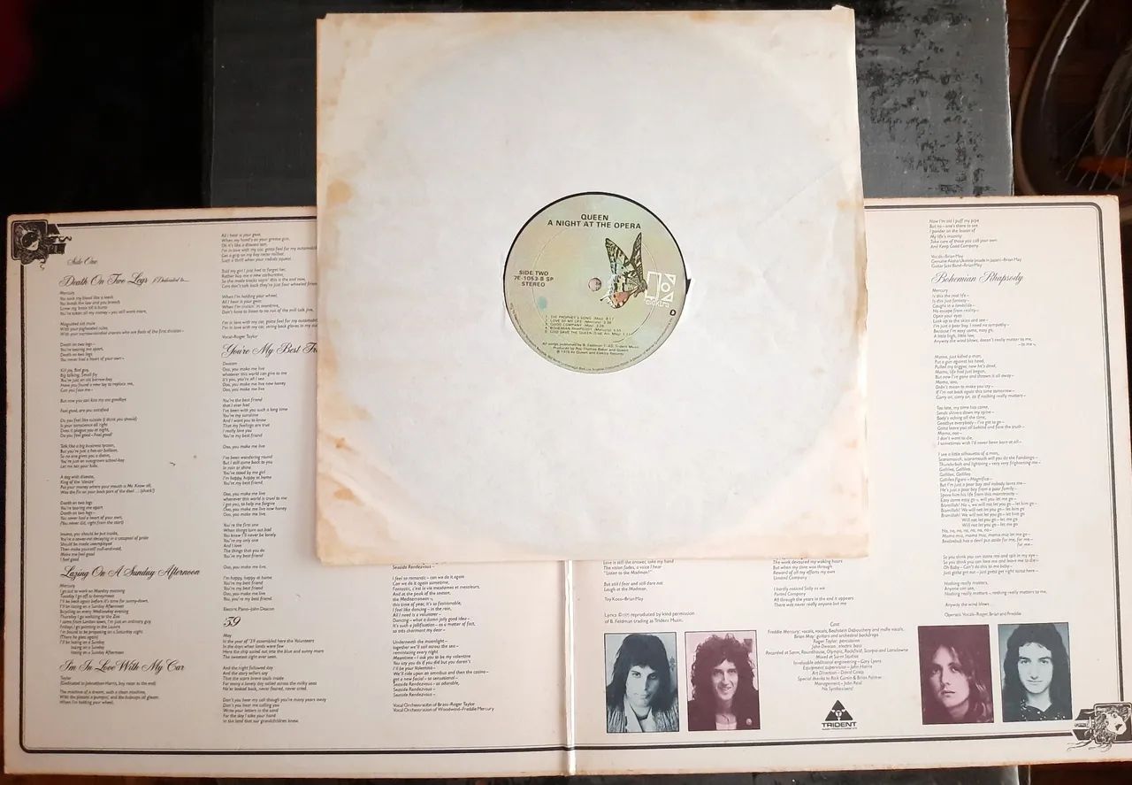 Lp Vinil Queen - A Night At The Opera 1975, "Importado".  - Foto 4