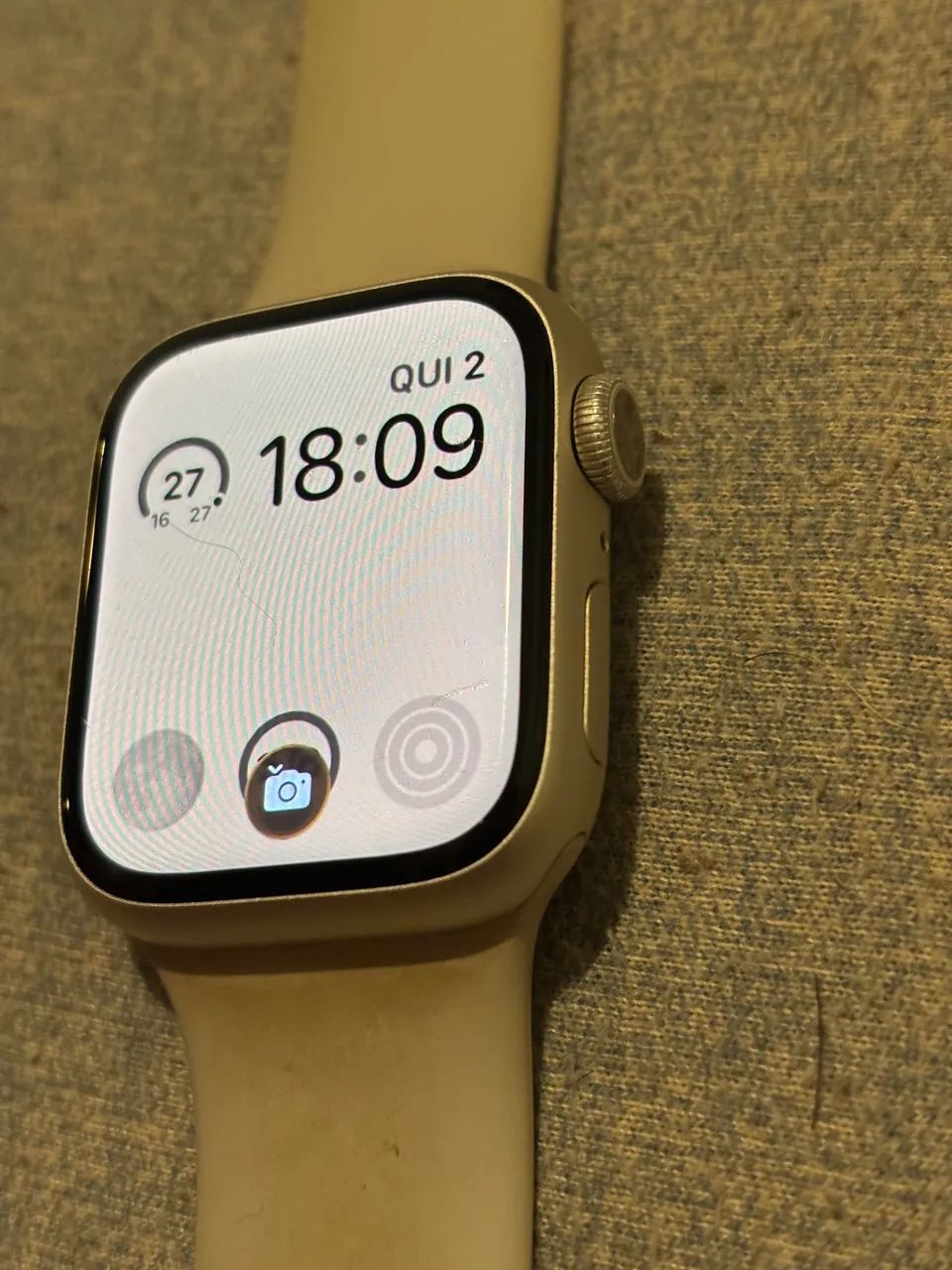 Apple Watch Series 8 com carregador e 3 pulseiras 