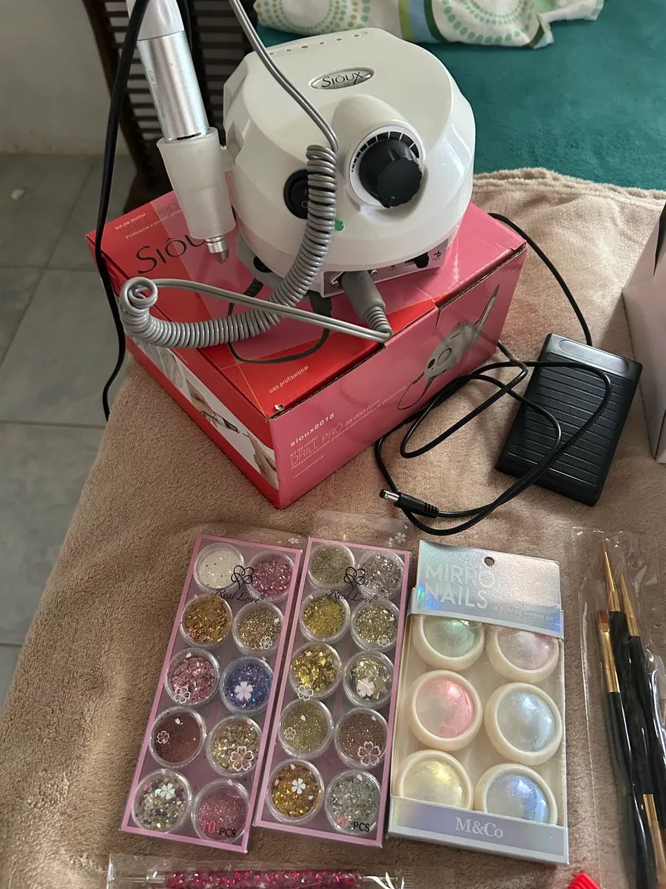 KIT COMPLETO DE NAILS DESIGNER  - Foto 2
