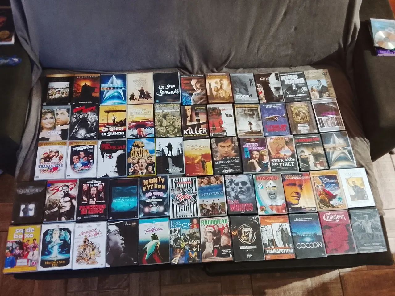 Dvd diversos valor unitário 