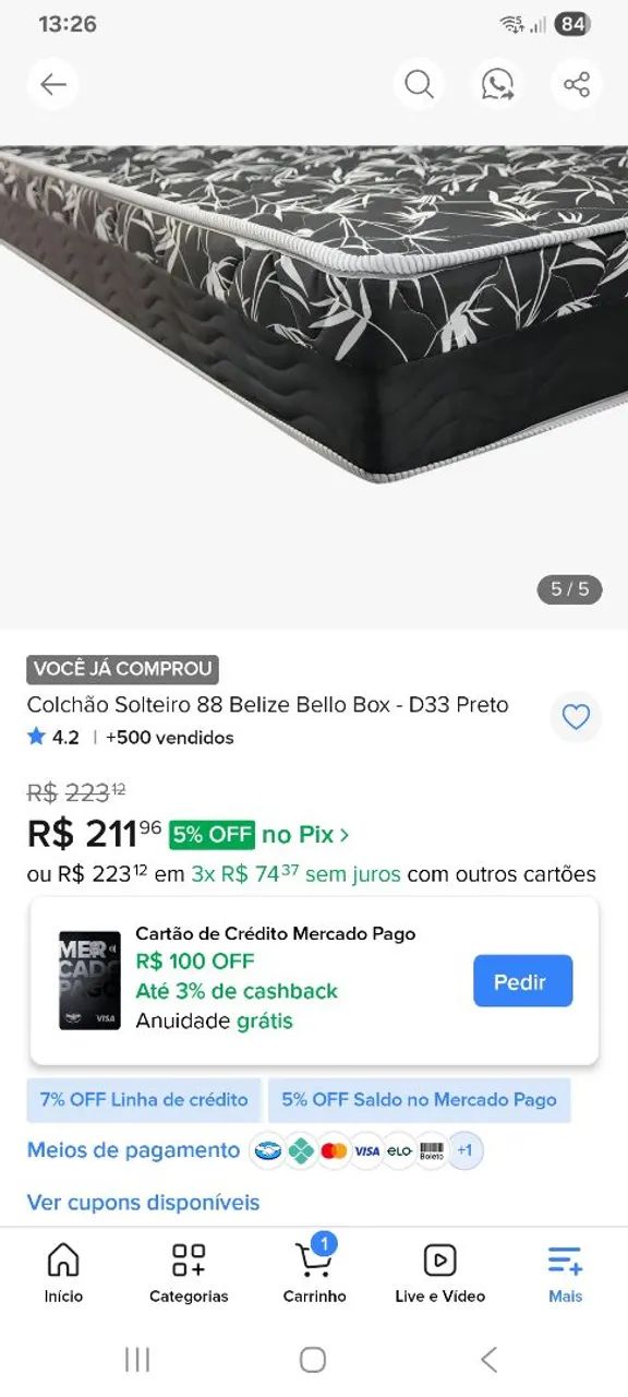 2 Colchões de solteiro ortopédicos D33  - Foto 2