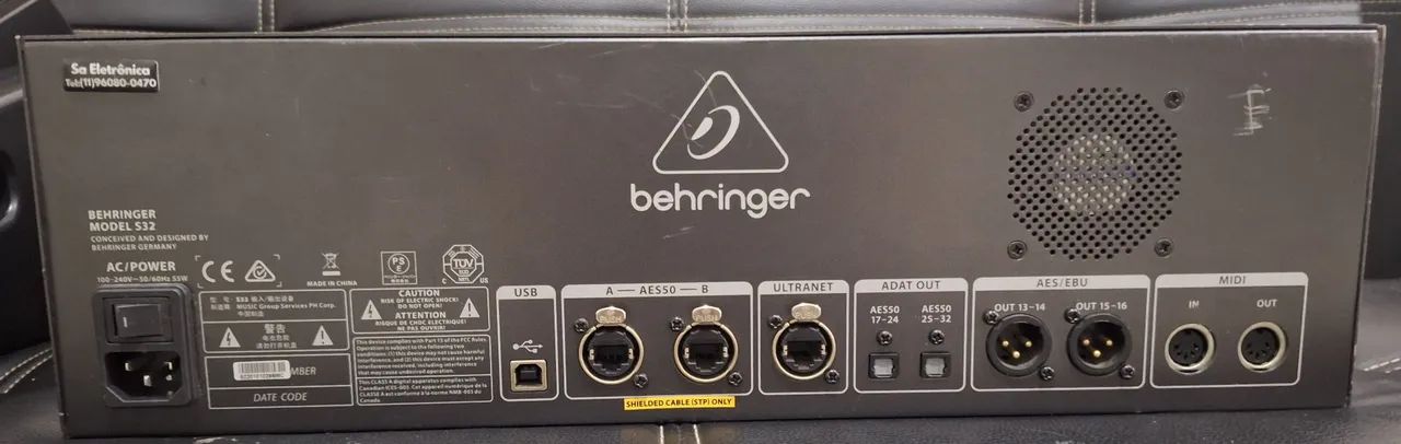 Stagebox Midas DL32 Behringer X32 ou M32<br> - Foto 2