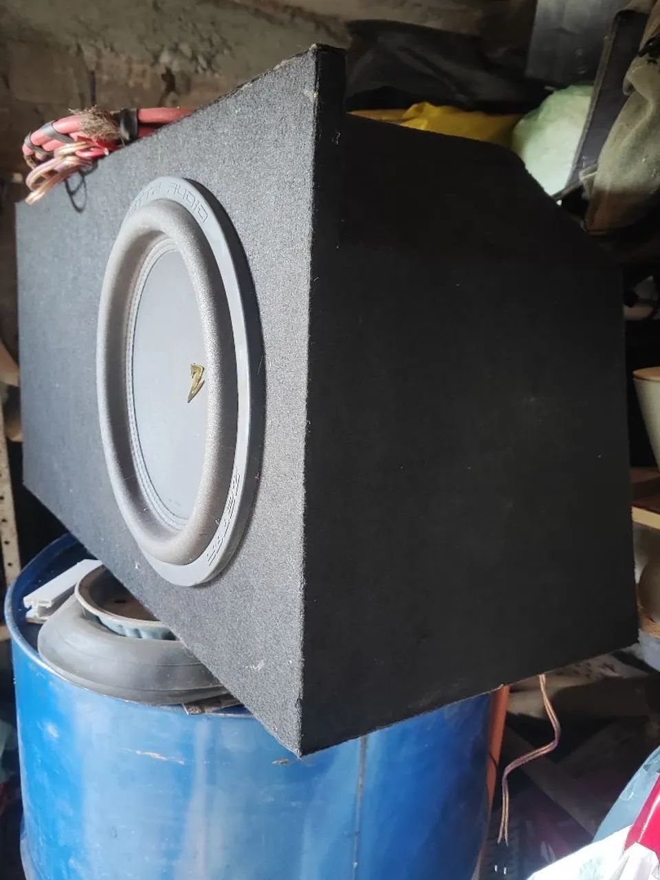 Caixa com subwoofer zetta 450rms novo  - Foto 2