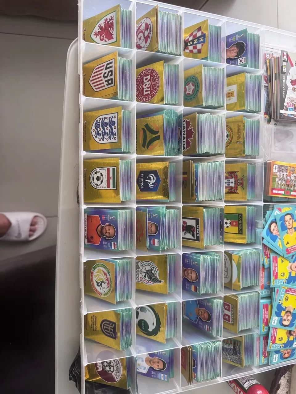 Figurinhas copa 2022 lote com 4.300 figurinhas  - Foto 4