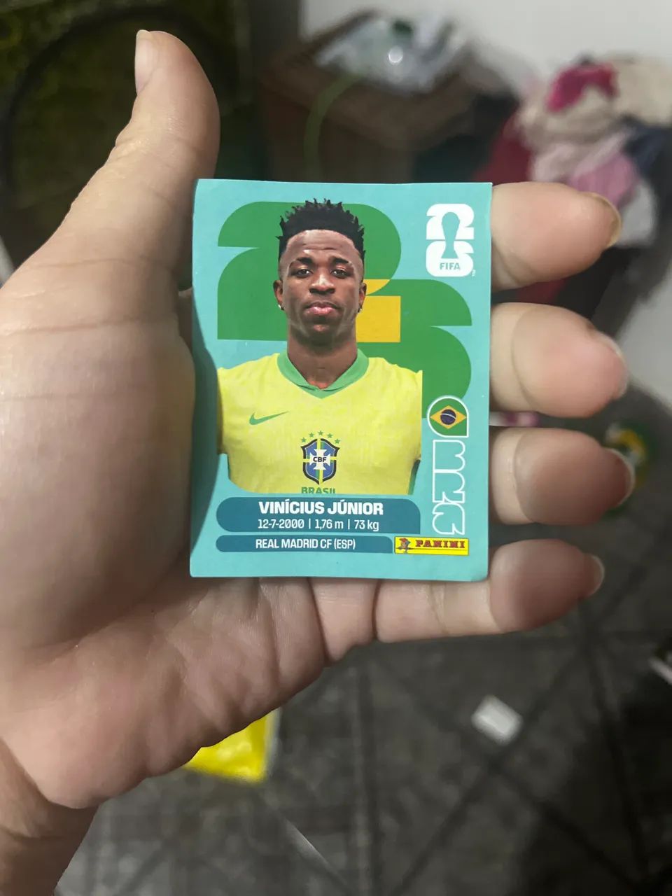 Figurinha Vini Jr