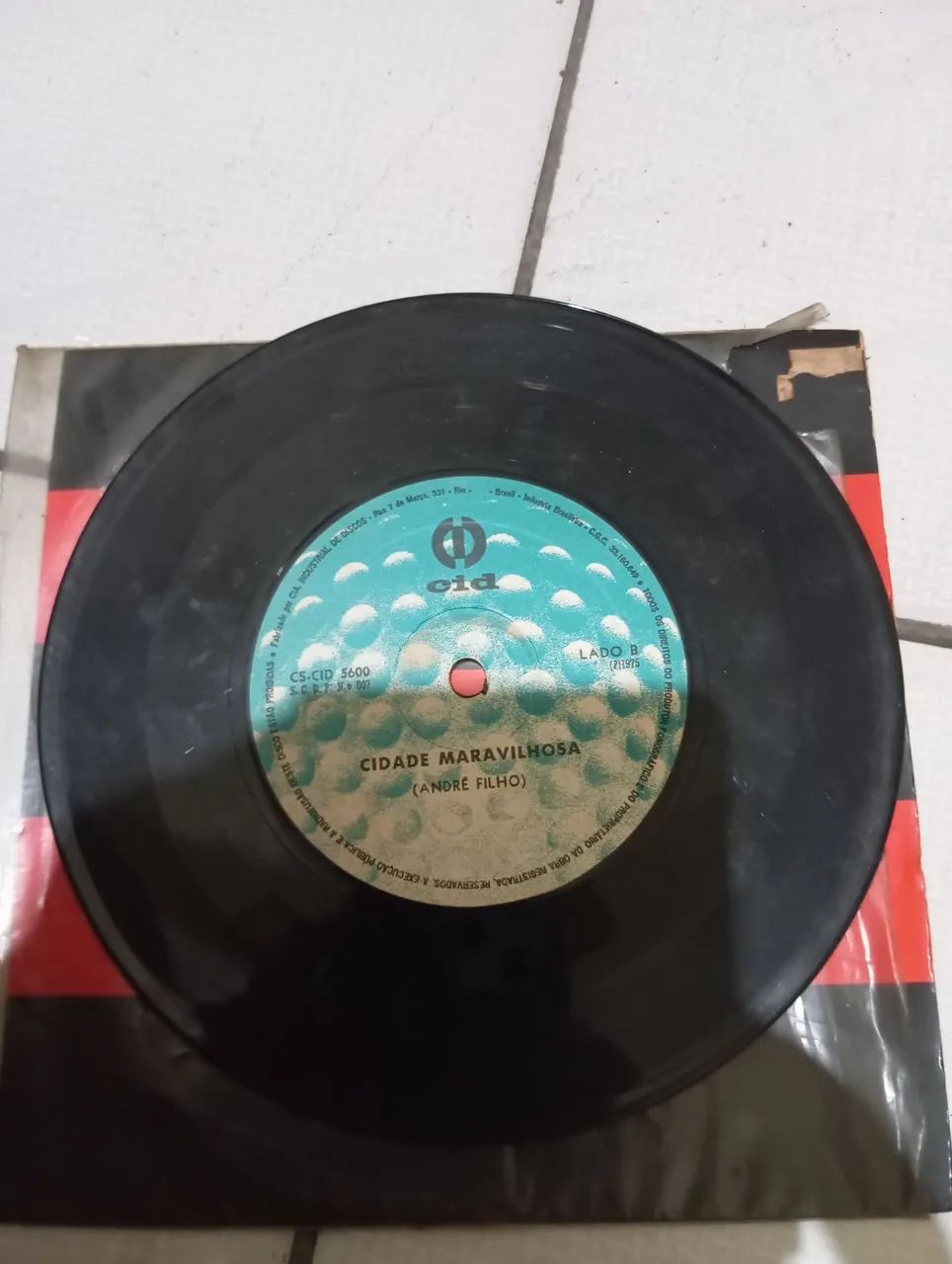 Vinil pequeno do flamengo  - Foto 3
