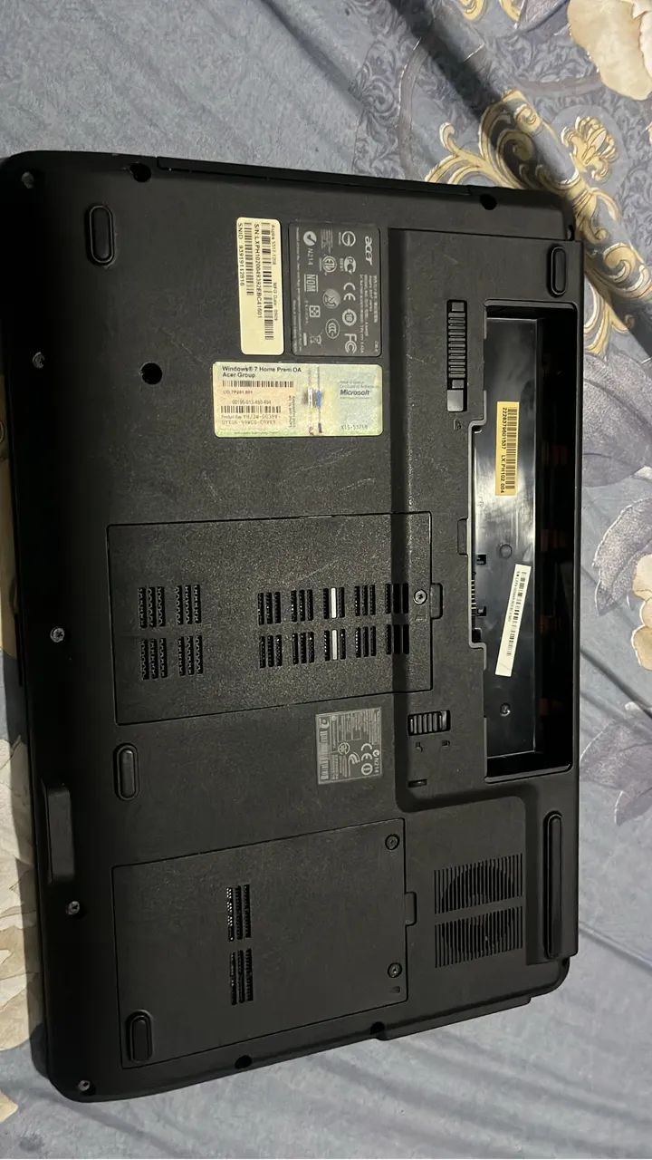 Notebook Acer Aspire 5517 (Para Retirada de Peças / Reparo) - Funcionando  - Foto 2