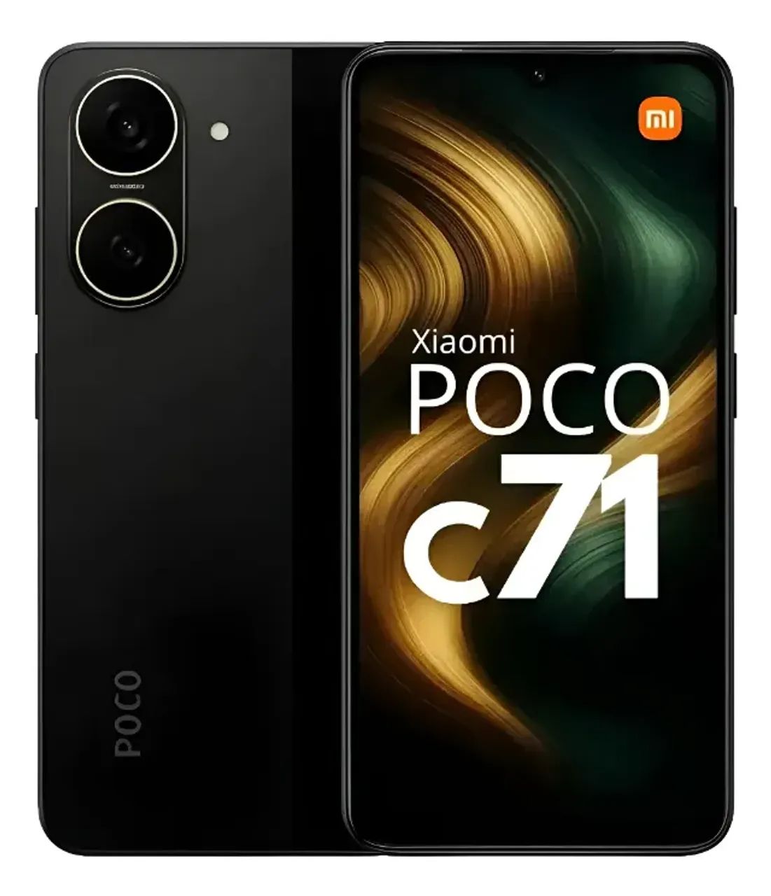 Celular Poco C71 Cores Disponíveis Blue e Black 4GB de RAM 128 GB