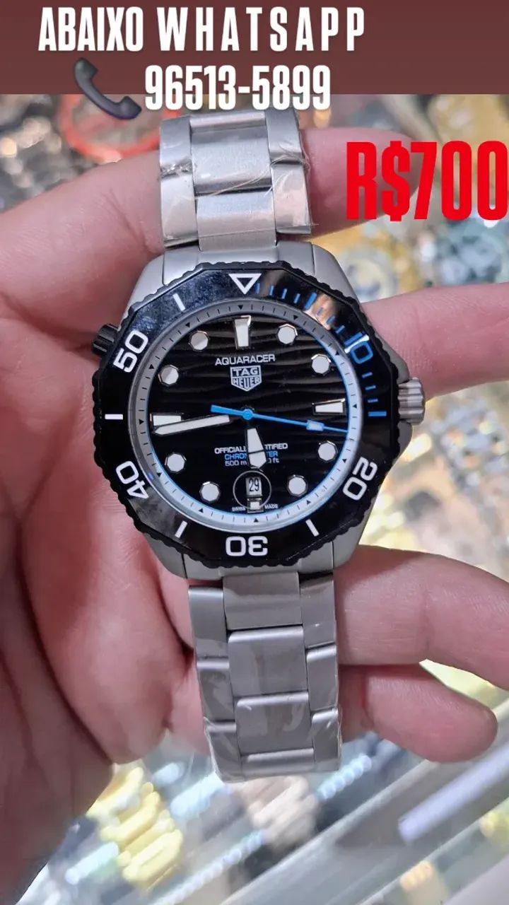 Relógio TAG HEUER AQUARACER AUTOMÁTICO LANÇAMENTO 2026 - Foto 3