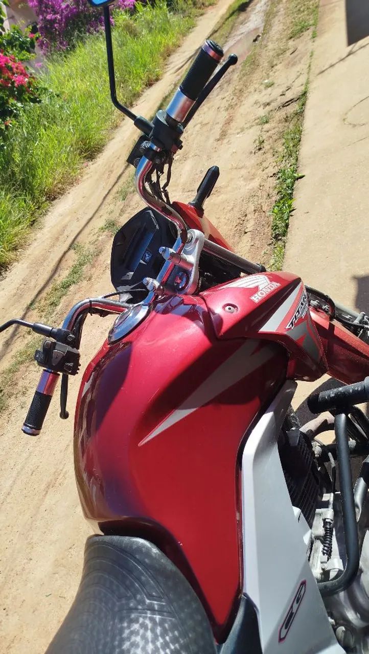 Vendo CG Titan 2014 já revisada  - Foto 4