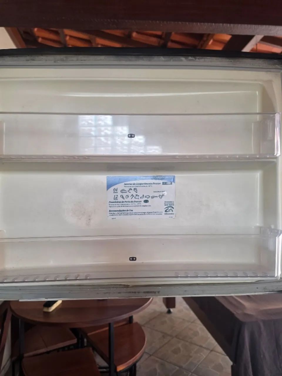 Geladeira Eletrolux Envelopada Preta - Foto 3