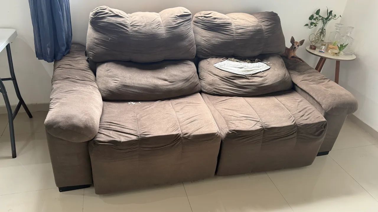 Sofá com a avaria  - Foto 2
