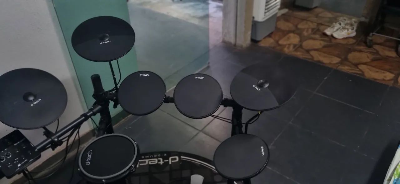 Bateria eletronica d tech - Foto 4