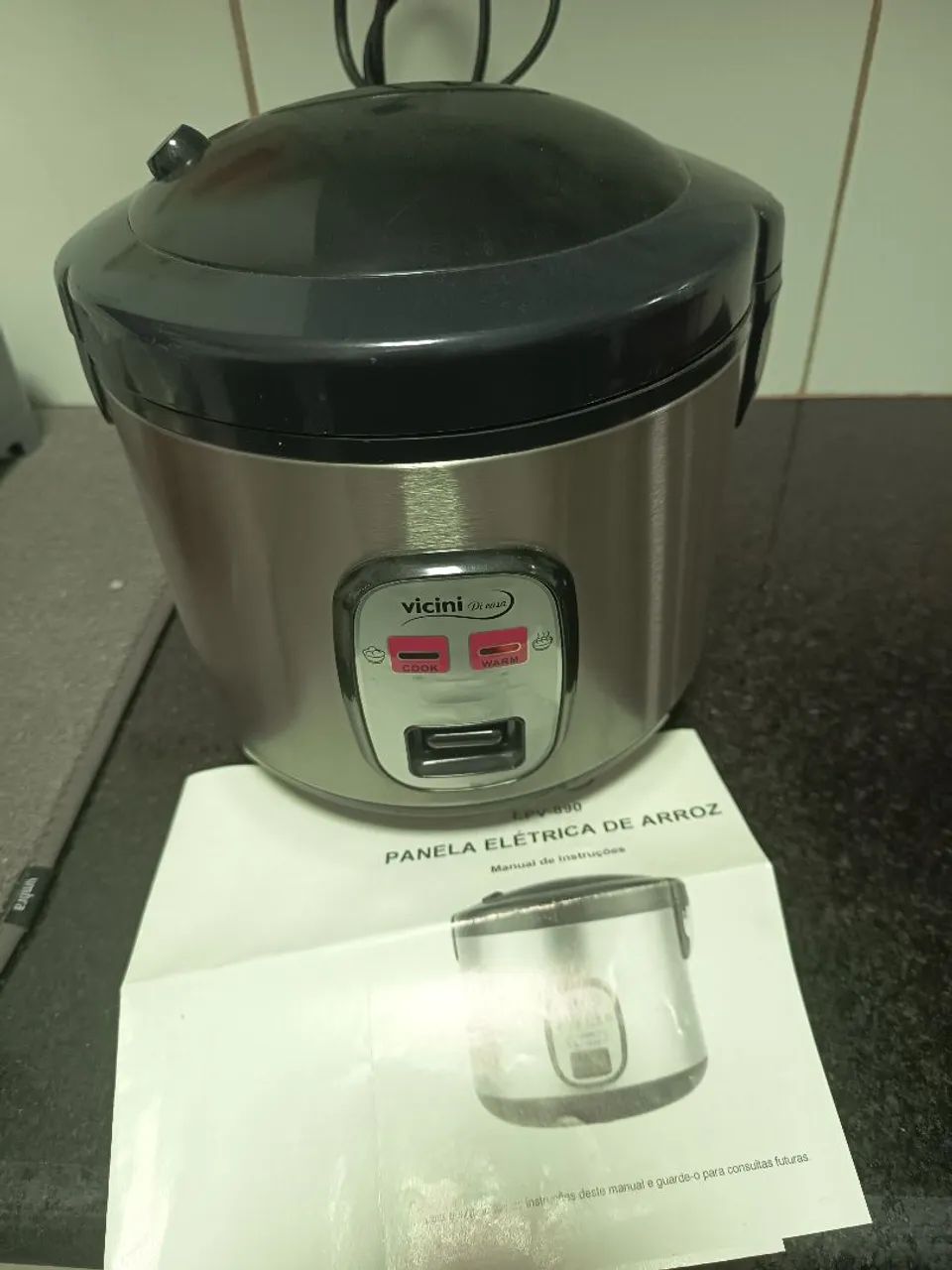 Panela Elétrica de Arroz Vicini ERV-5030 - Ótimo Estado - Foto 4