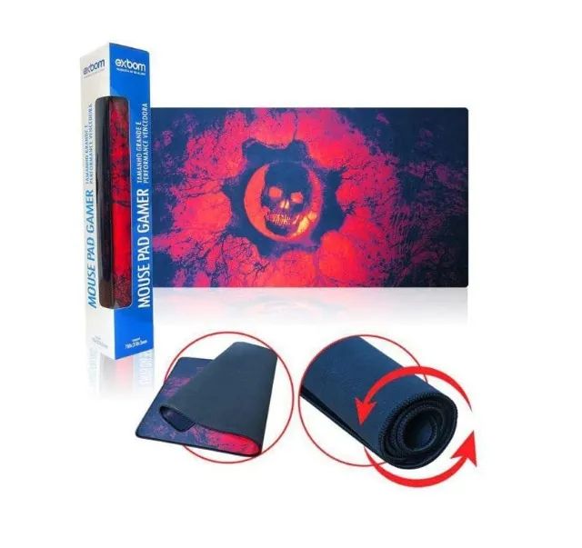 Mouse Pad Gamer Grande Jogos Mortais Exbom