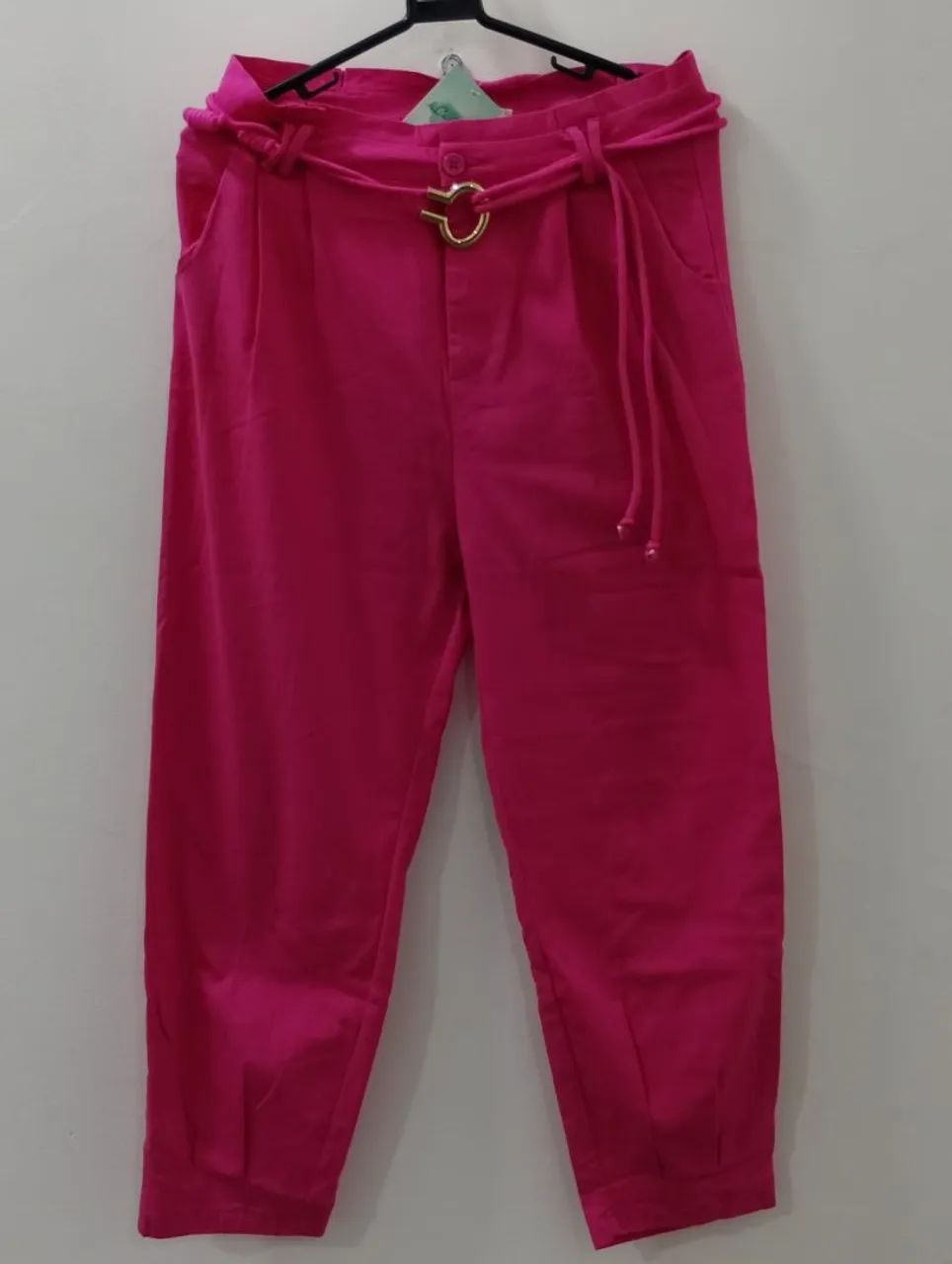 Calça cropped rosa - Foto 2