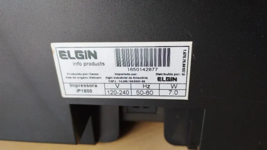 Empressora Elgin iP1800 colorida  - Foto 2