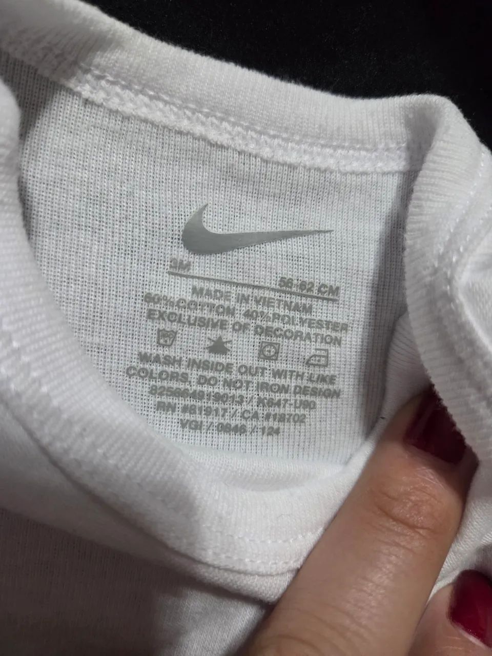 Kit 3 bodies Nike 3 meses - Foto 3
