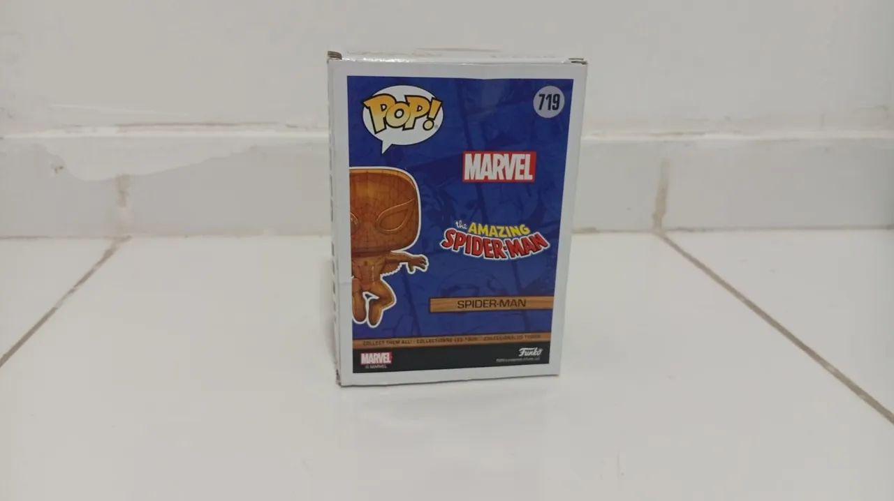 Funko pop Marvel Spider-Man (Wood deco) Special Edition. - Foto 3
