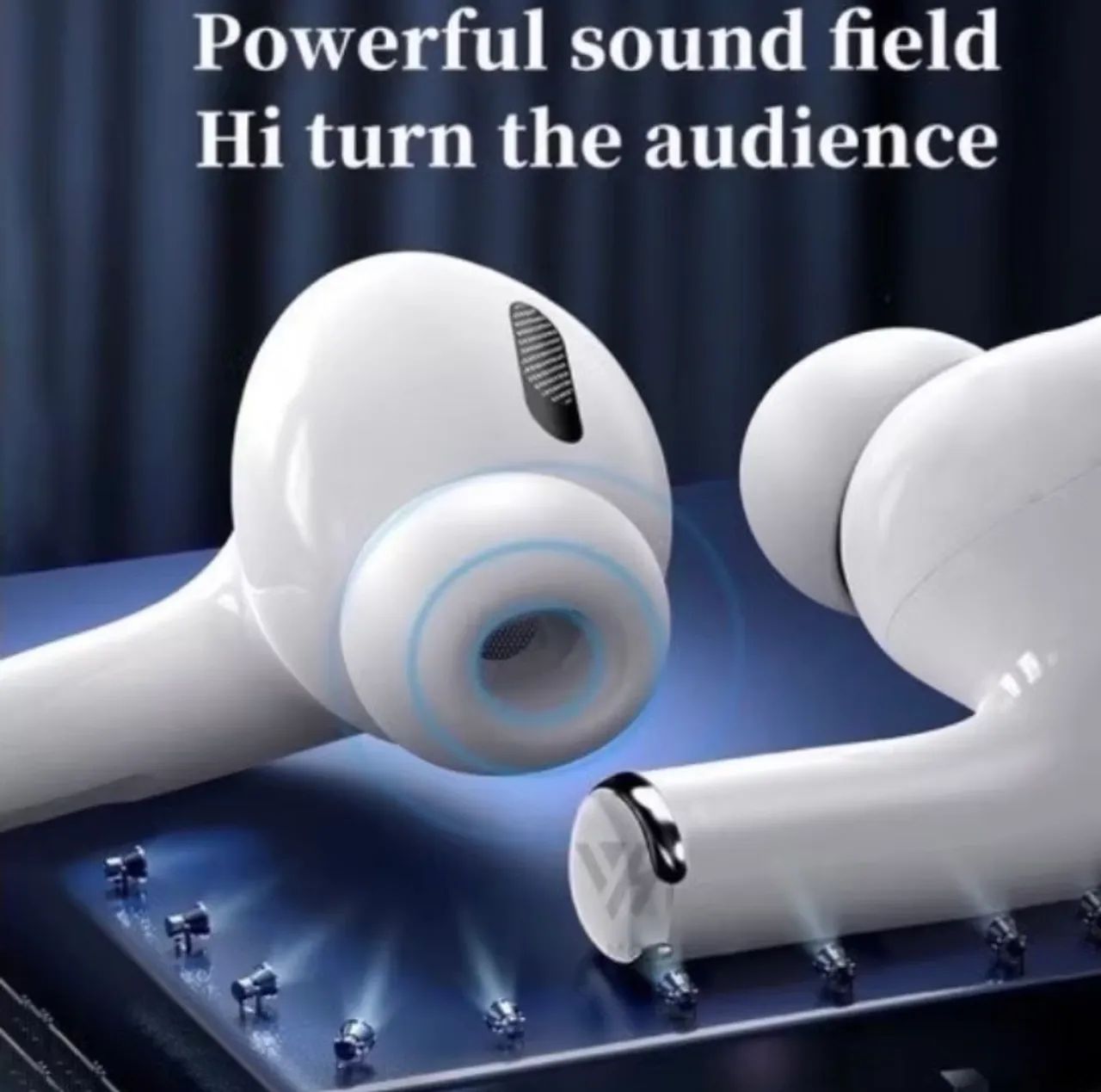 Fone de Ouvido Sem Fio Airpods PRO 6 Bluetooth Pop-Up para iOS e Android - Foto 4