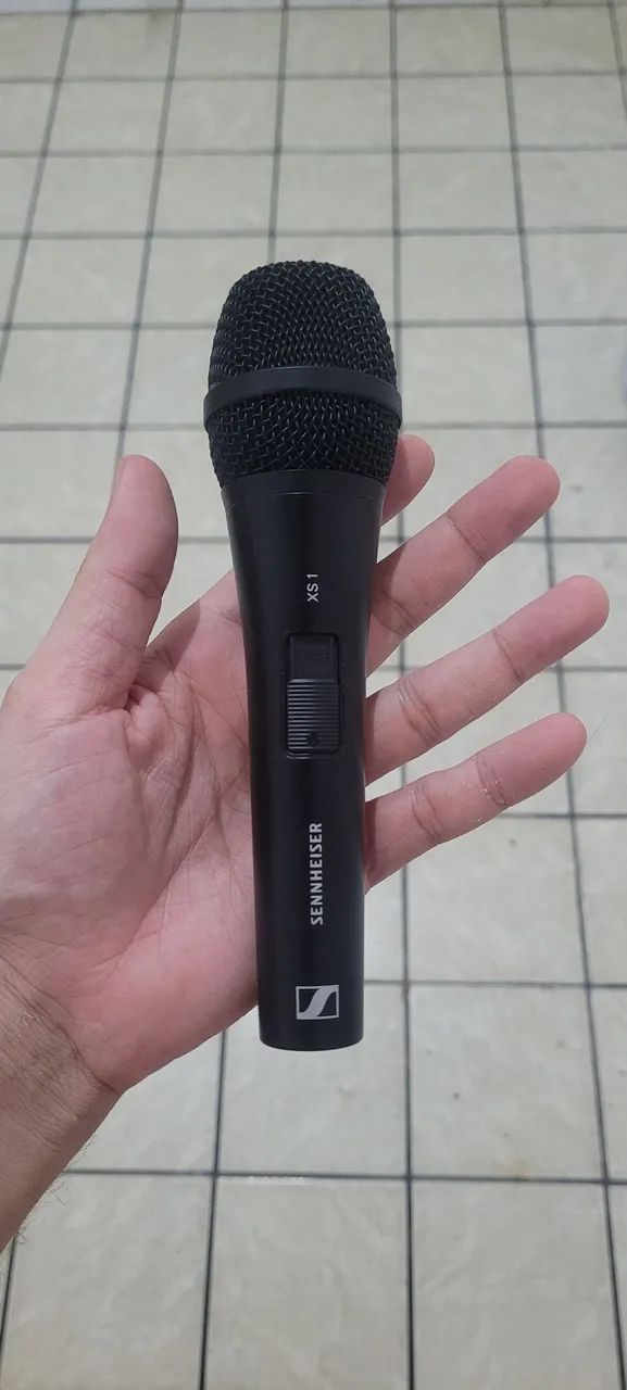 Microfone profissional com fio Sennheiser XS1 + cabo 7,5m - Foto 3