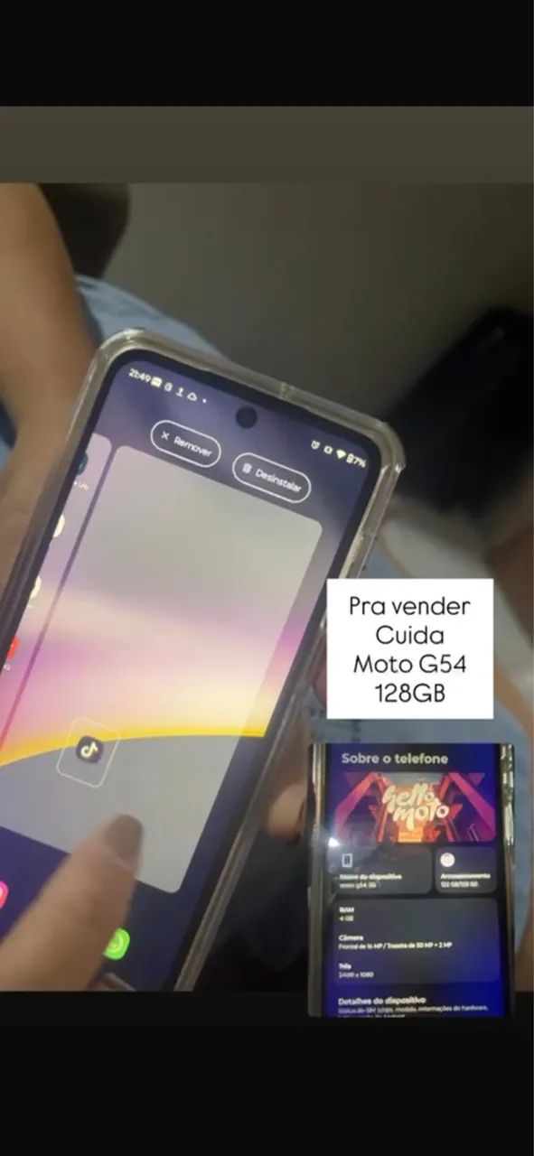 CELULAR MOTOROLA G54 128GB