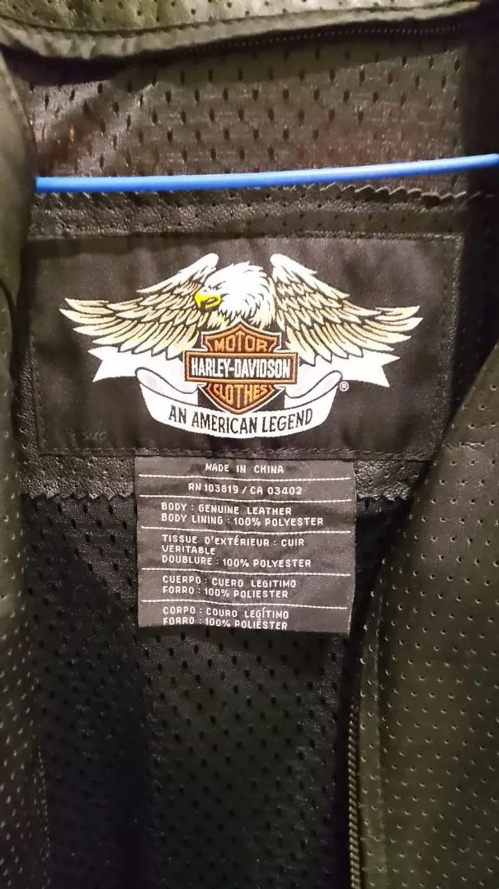 Jaqueta Couro Harley Davidson - Foto 4
