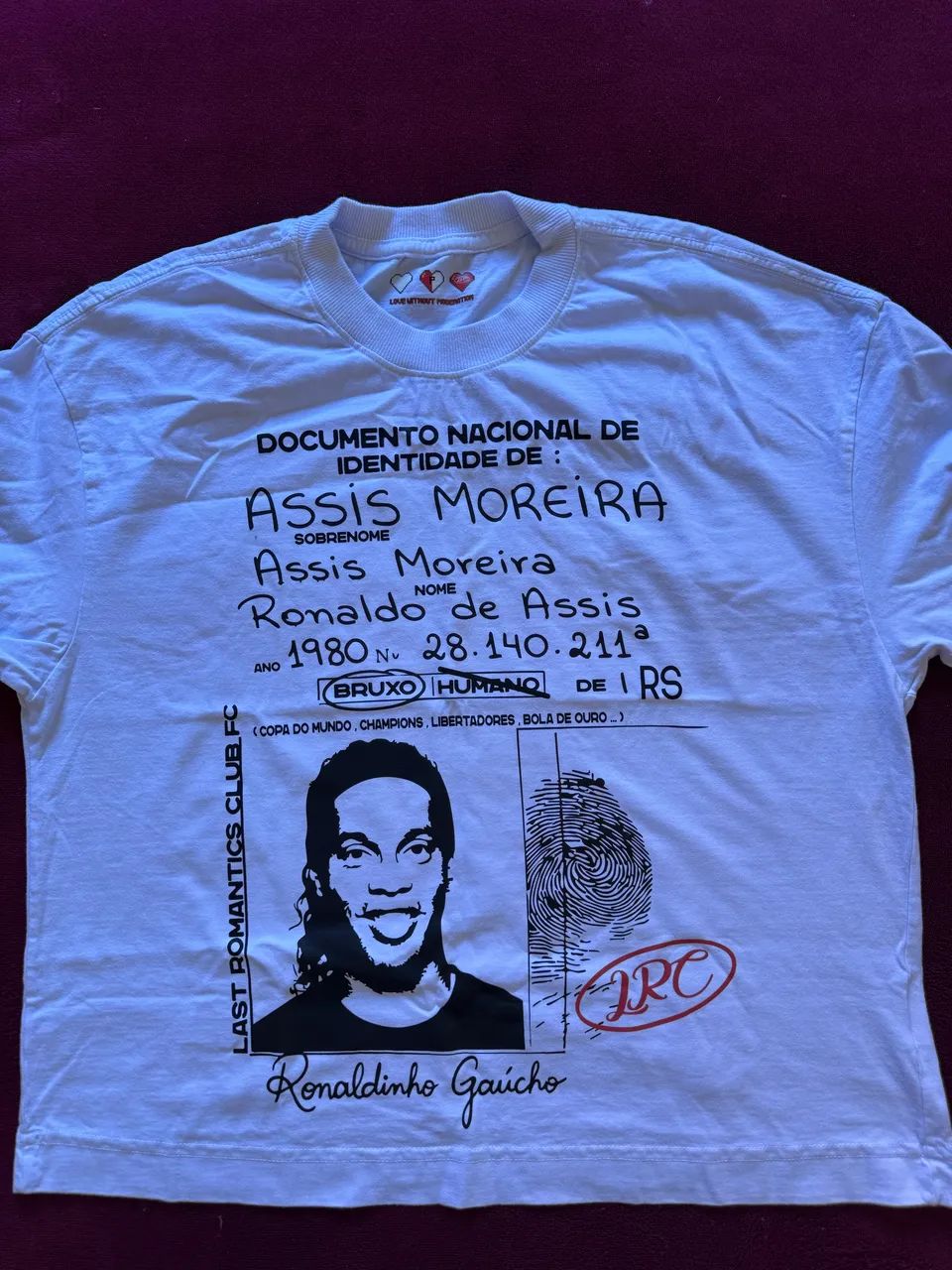 Vendo camiseta Ronaldinho LRC