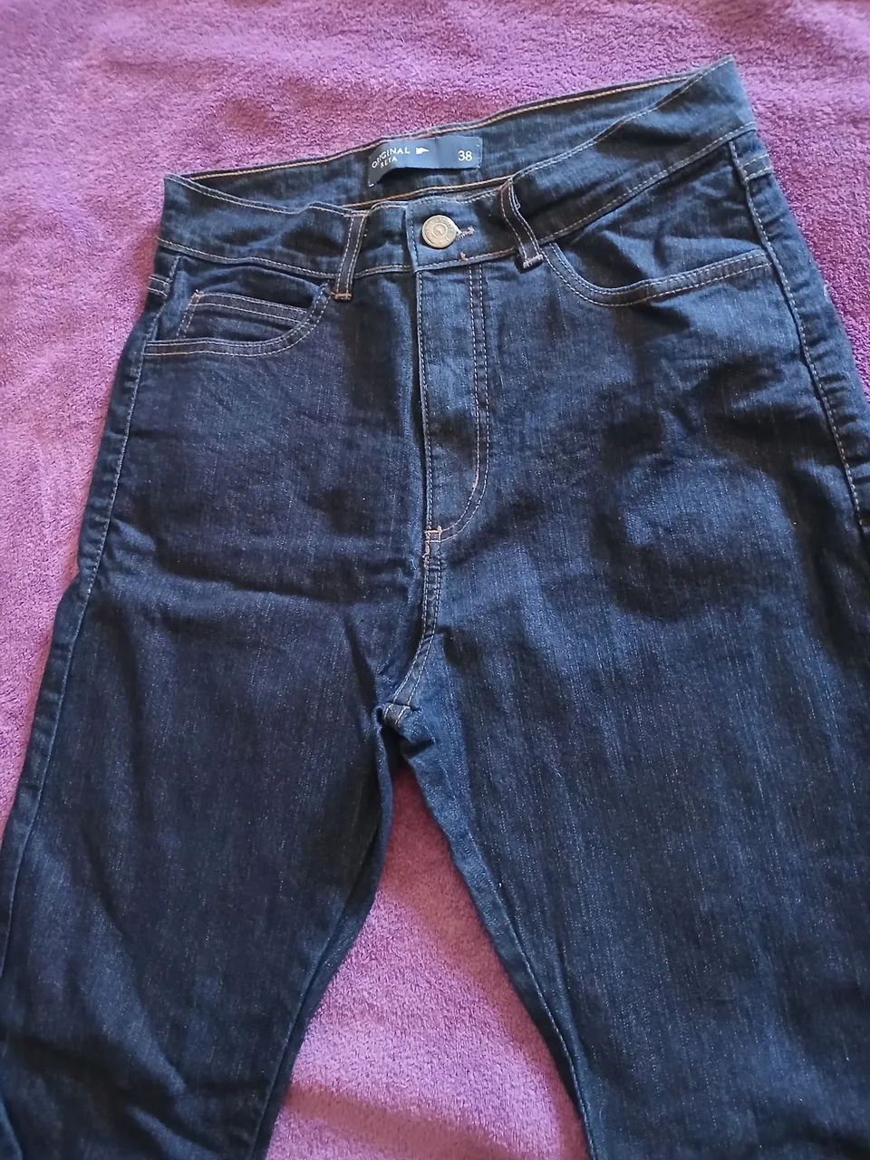 Calça jeans feminina Hering - Foto 2