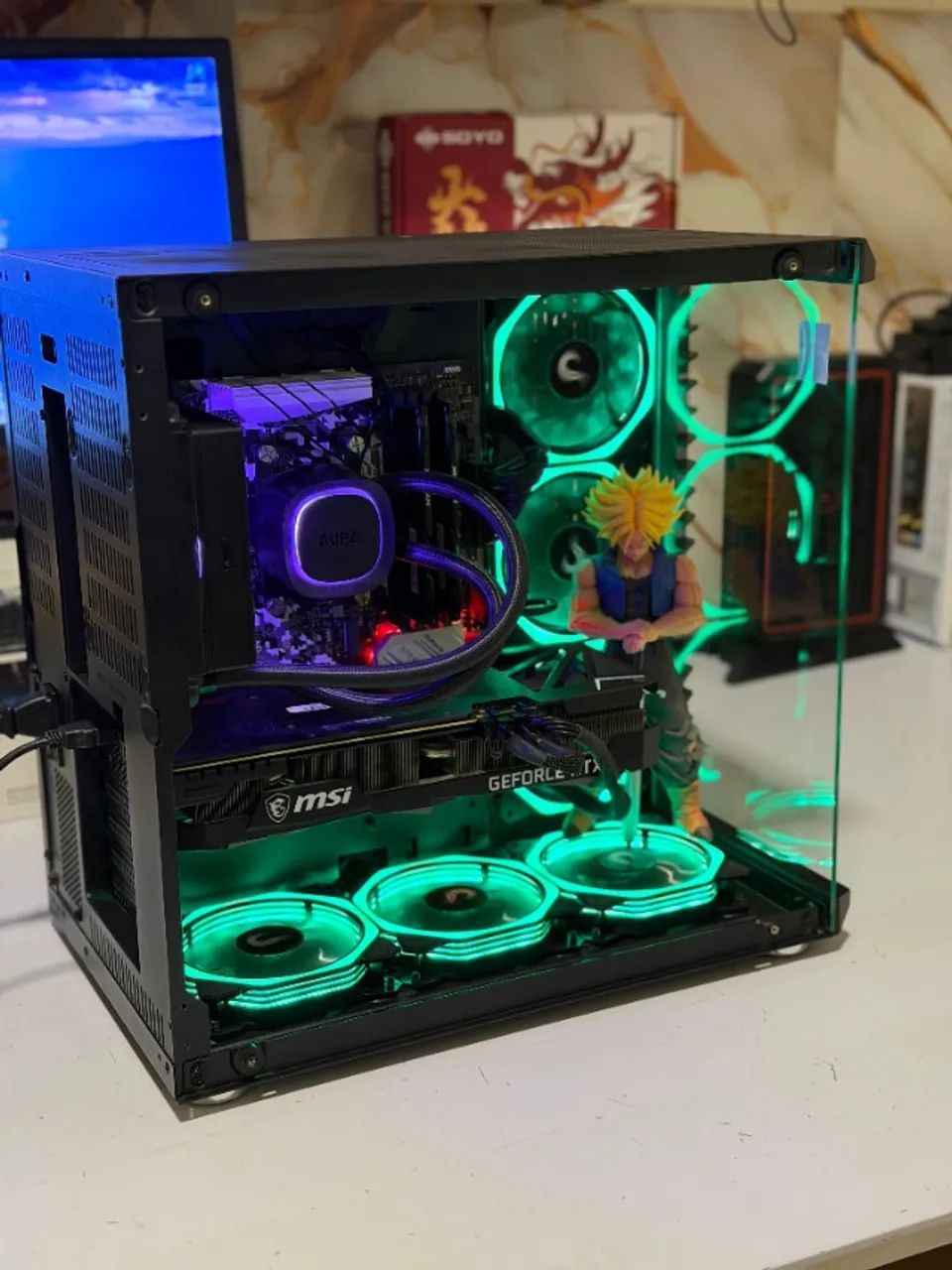 PC Gamer Ryzen 7 5700 + RTX 4060 + 16GB - TOP - Foto 3