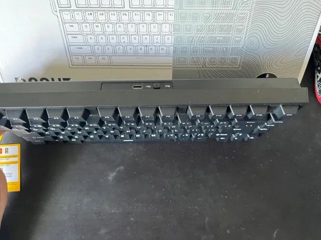 Teclado Mecânico Attack Shark R82HE Preto - Foto 4