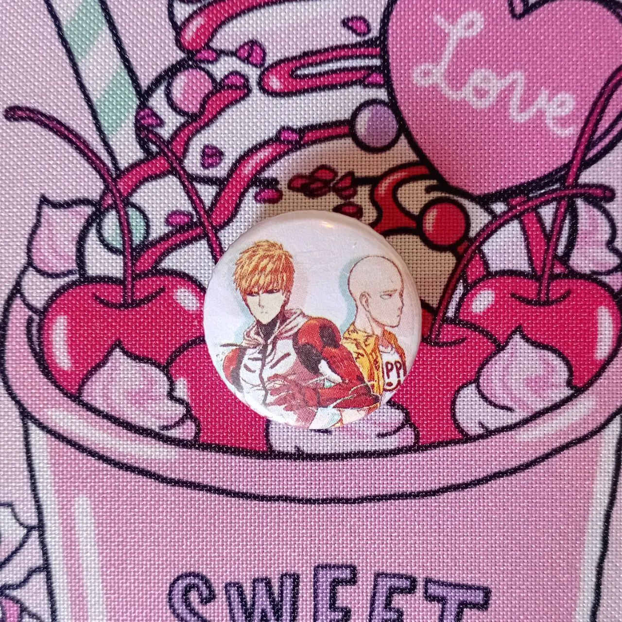 Pin / Botton / Broche one punch-man anime