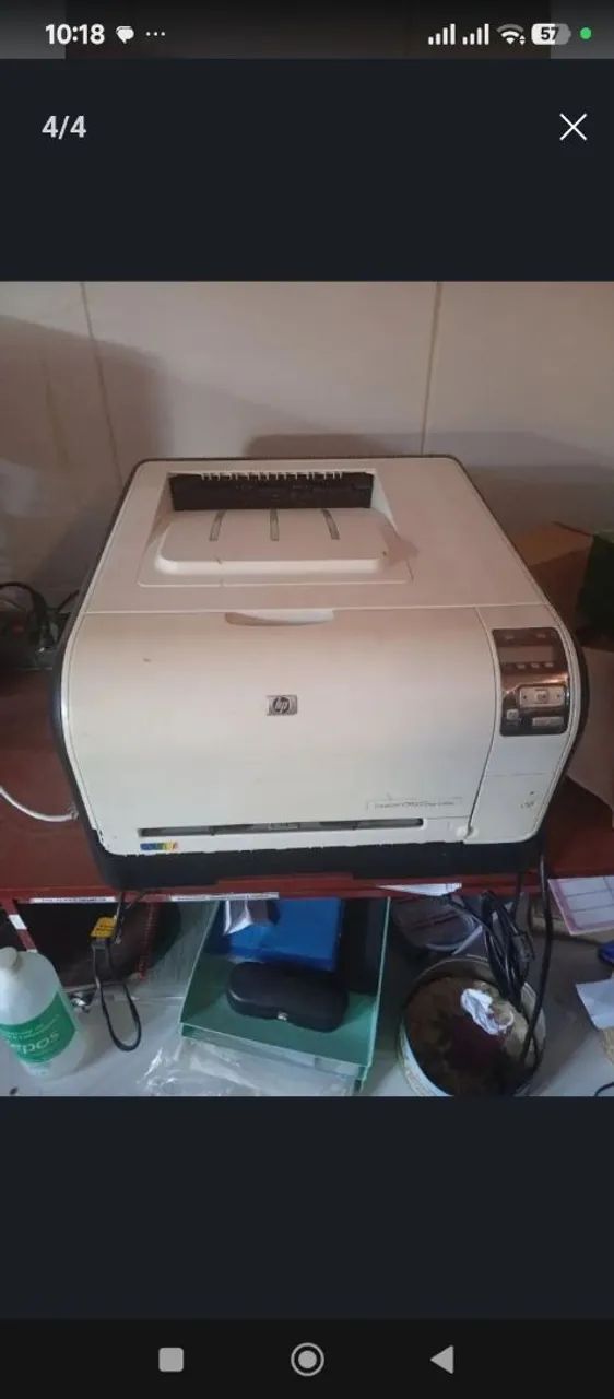 Impressora Hp e máquina alto giro 360