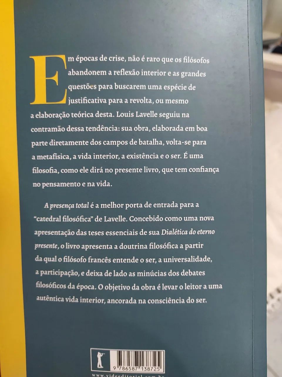 A presença total - Louis Lavelle - Foto 2