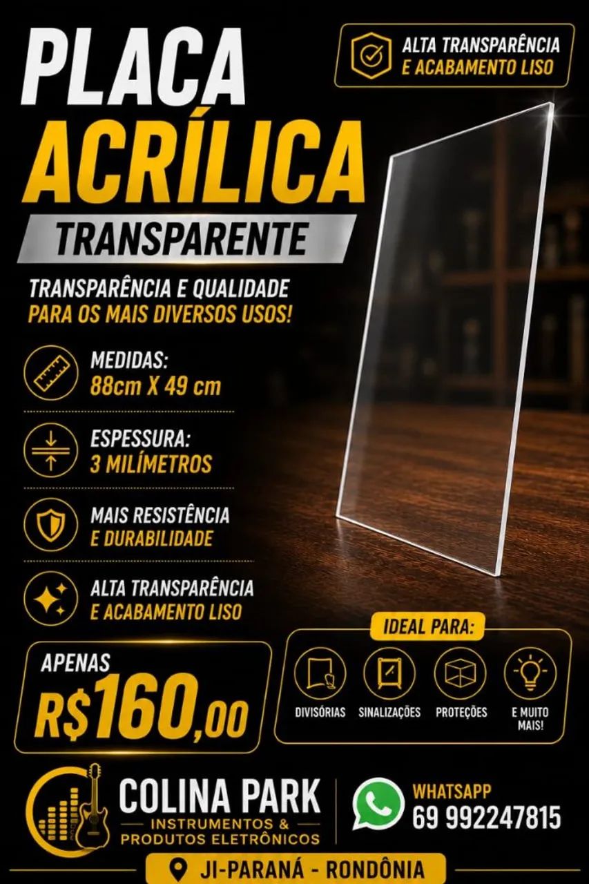 Placa Acrílica 