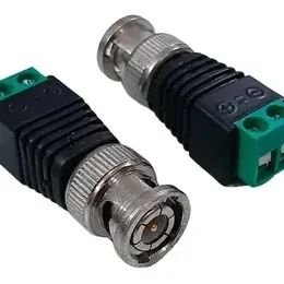 Conector Bnc Macho Borne Parafuso P/  Camera De Cftv    