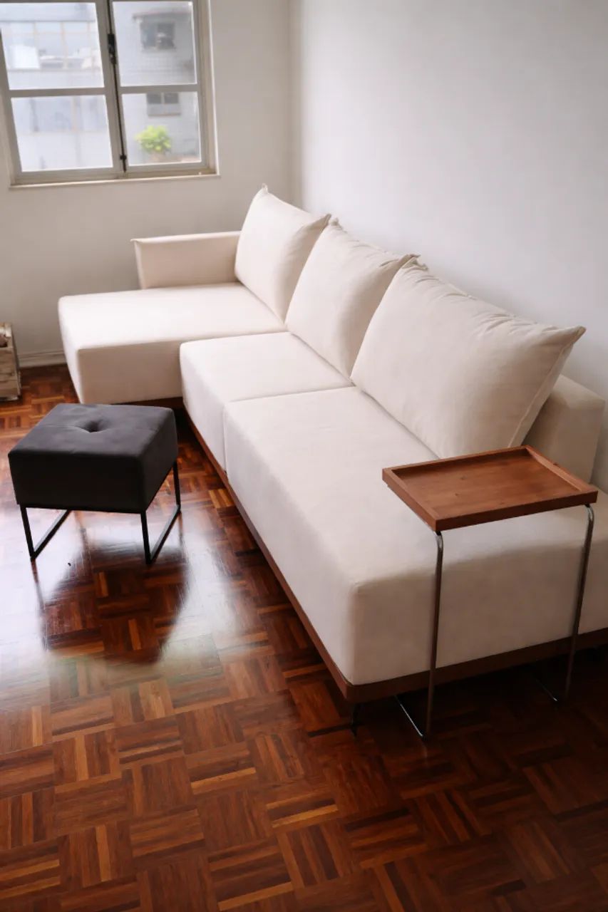 Sofá de 3,20m em linho - Foto 2