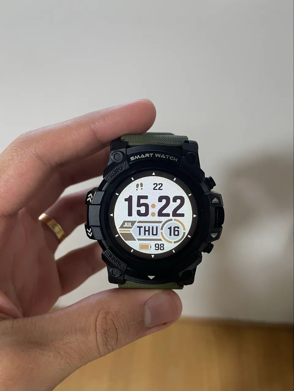 Smartwatch com GPS integrado