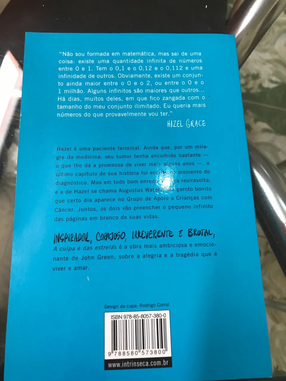 Livro a culpa é das estrelas  - Foto 2